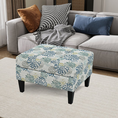 Rectangular Storage Upholstered Ottoman