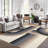 Moderen Machine Washable Rug with Rubber Backing for Living Room Abstract Non-Slip Area Rug Indoor Carpet Non-Shedding Rug for Bedroom Dining Room Hallway Kitchen Office Playroom Nursery-1810241178