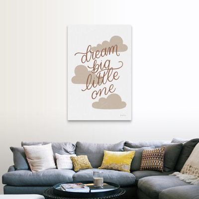 " Boho Nursery IV " by Becky Thorns Textual Art Print