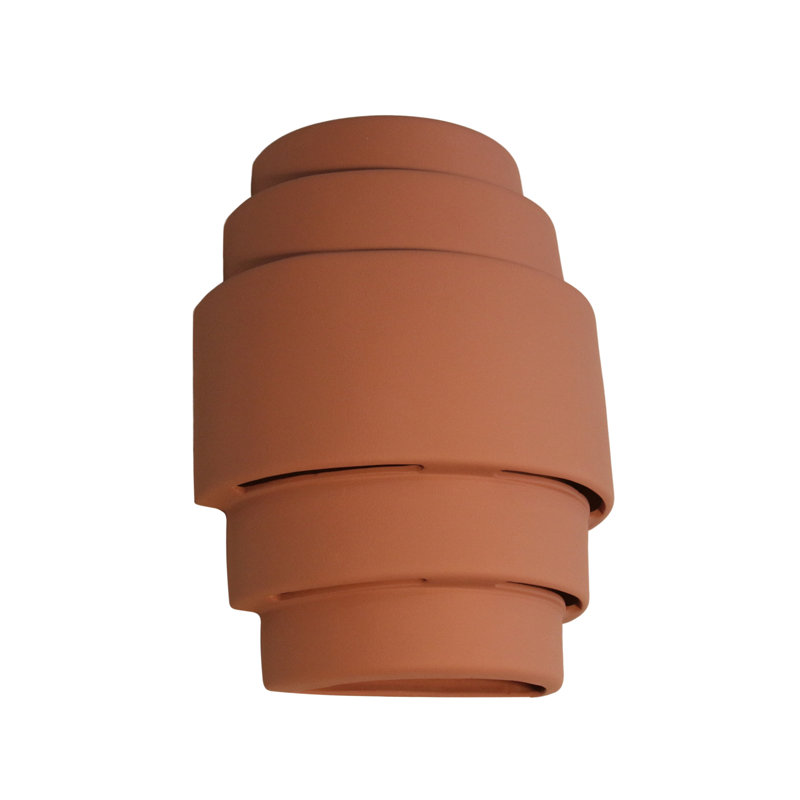 Ceramic Flush Mounted Sconce