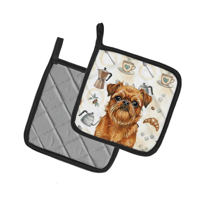 Paire de poignées Belge Brussels Griffon