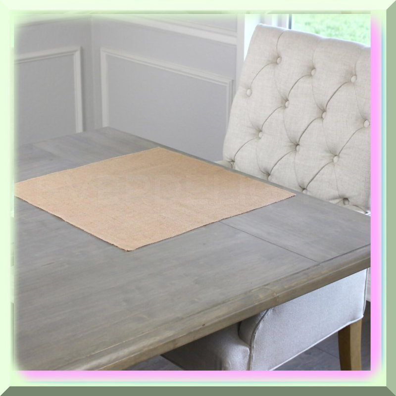 Burlap Square Set - 4 Pack