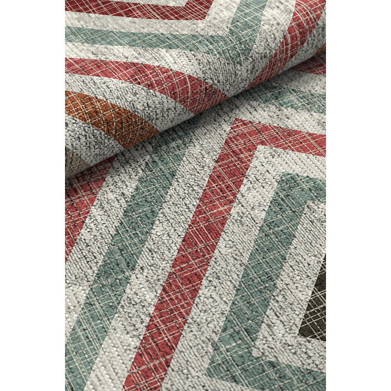 Adriel Geometric Area Rug, Rectangle 120 x 170cm