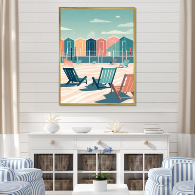 Beachside Rest V sur toile