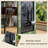43.31"Green Minimalist Solid Wood Dressing Table