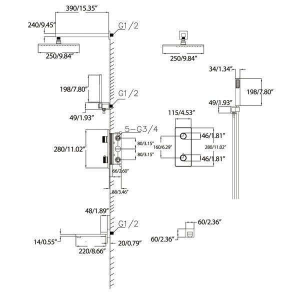Dimensions du produit