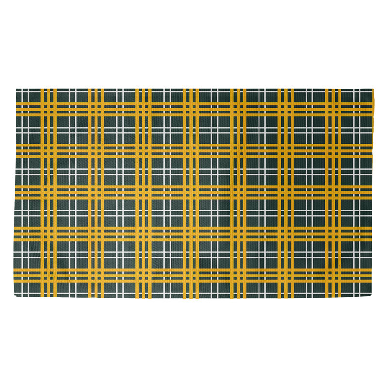 Plaid Indoor Rug, Rectangle 2' x 3'