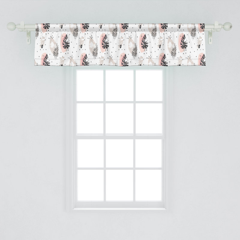 Ensemble de 2 cantonnières Ambesonne Boho, L 54 po x L 12 po