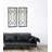 Nevill Metal Rectangle Wall Mirror