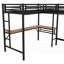 Lit mezzanine simple en métal sans sommier - robuste et polyvalent pour la chambre à coucher