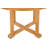 Warren Round Teak Solid Wood Outdoor Dining Table Yes ,-1101614002