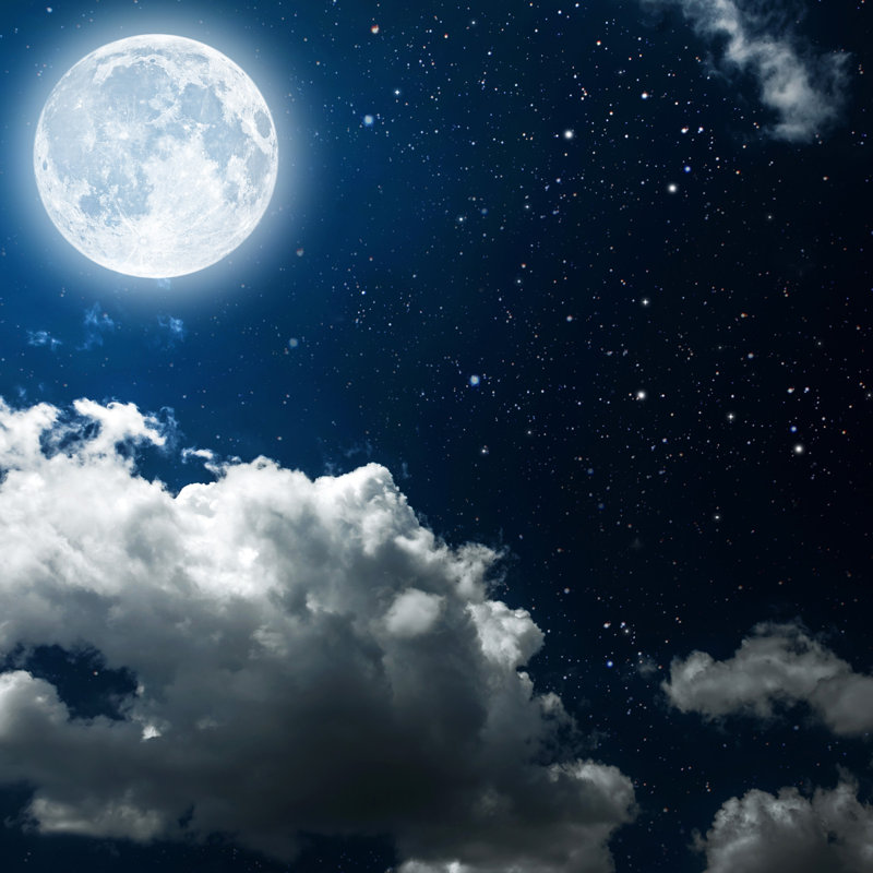 " Night Sky " by Vovan13, 36" H x 36" W x 1" D