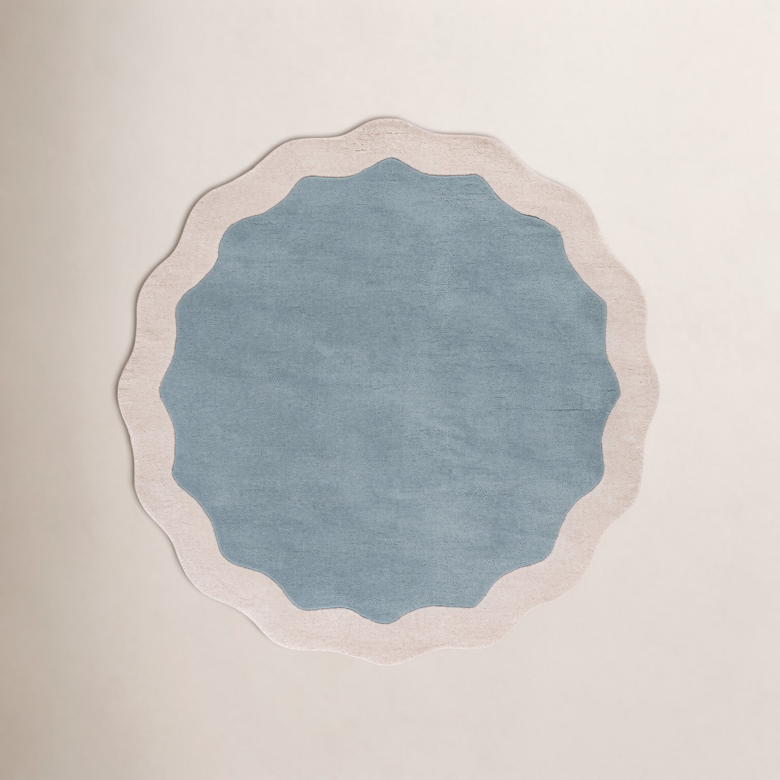 Hand-Tufted Wool Rug, Round 6'