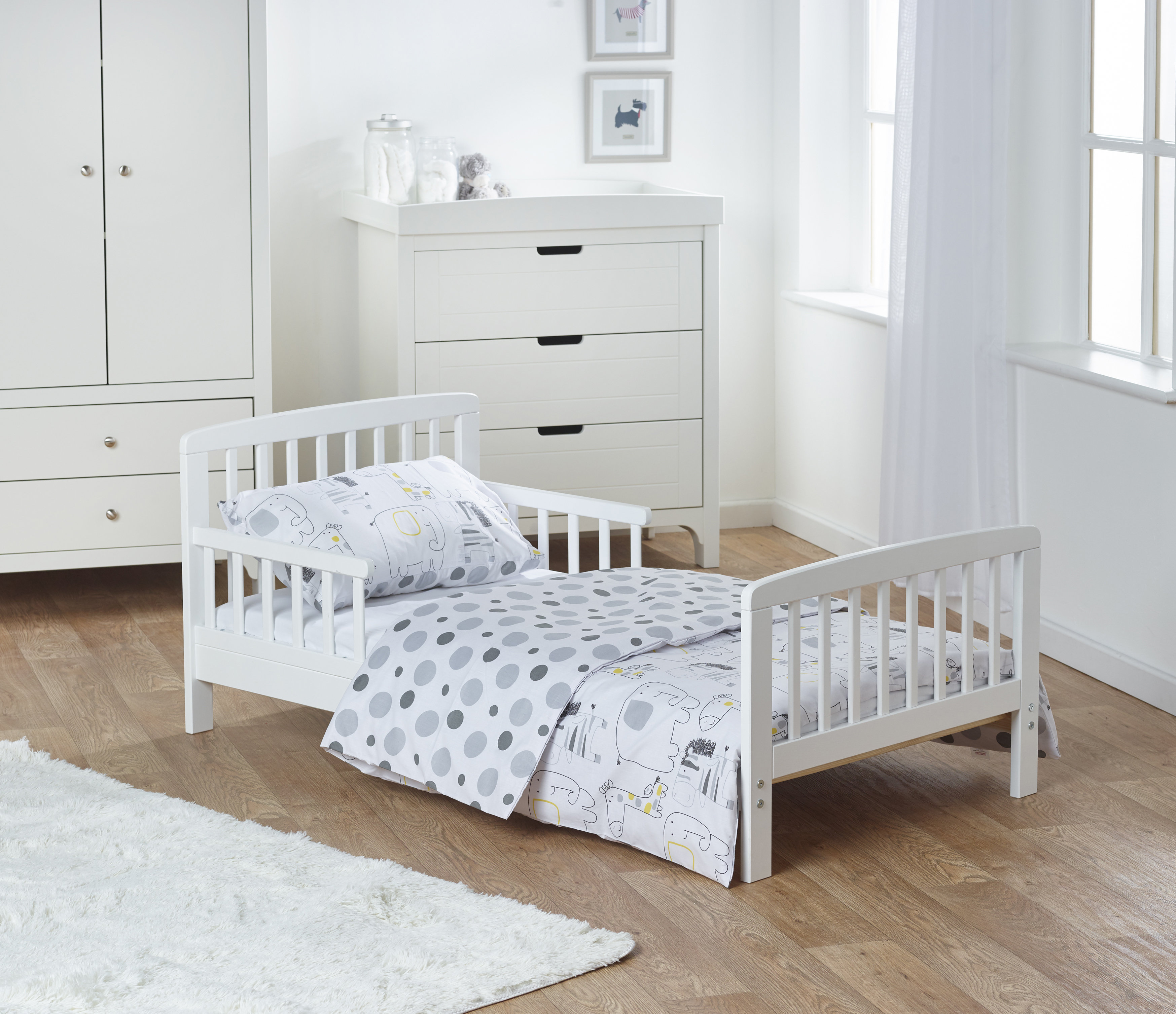 Kinder Valley 77 x 145cm Solid Wood Bed Frame and Mattress by Kinder ...