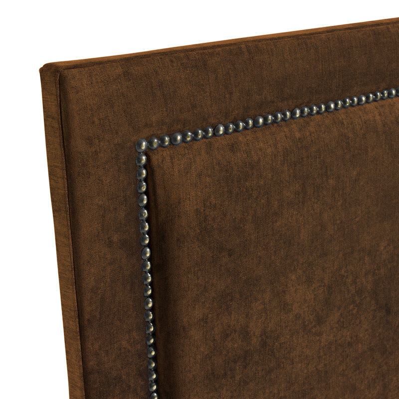 Cherene Upholstered Headboard, Brown, Single (3')