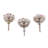 Novica Handmade Palatial Spring Ceramic Knobs 