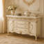 Platine De Royale 73'' W Solid Wood Sideboard