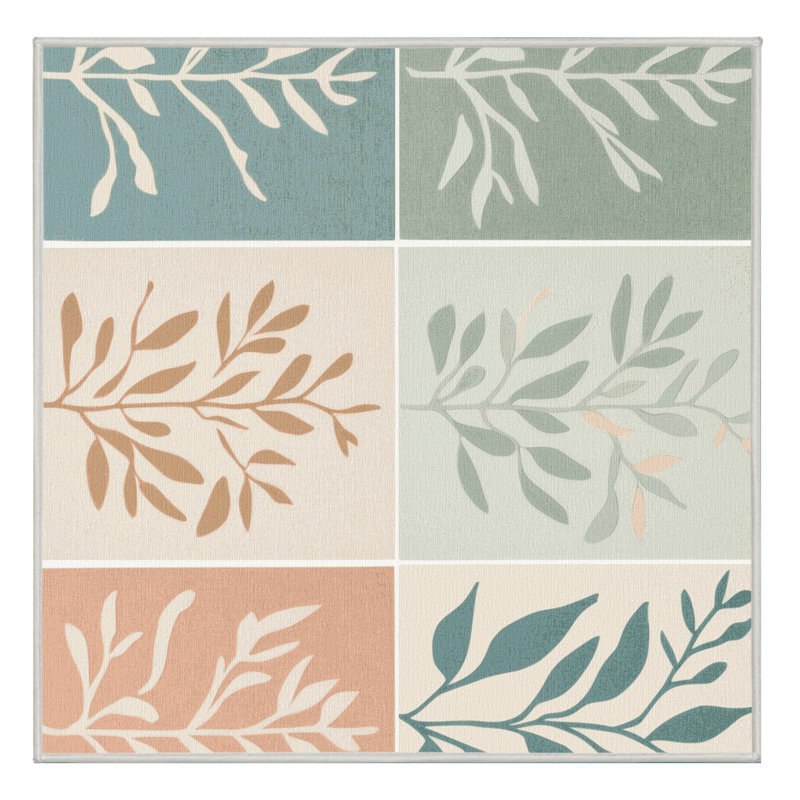 Whispering Meadow Rug, Square 8'
