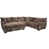 Brown Polyester Blend