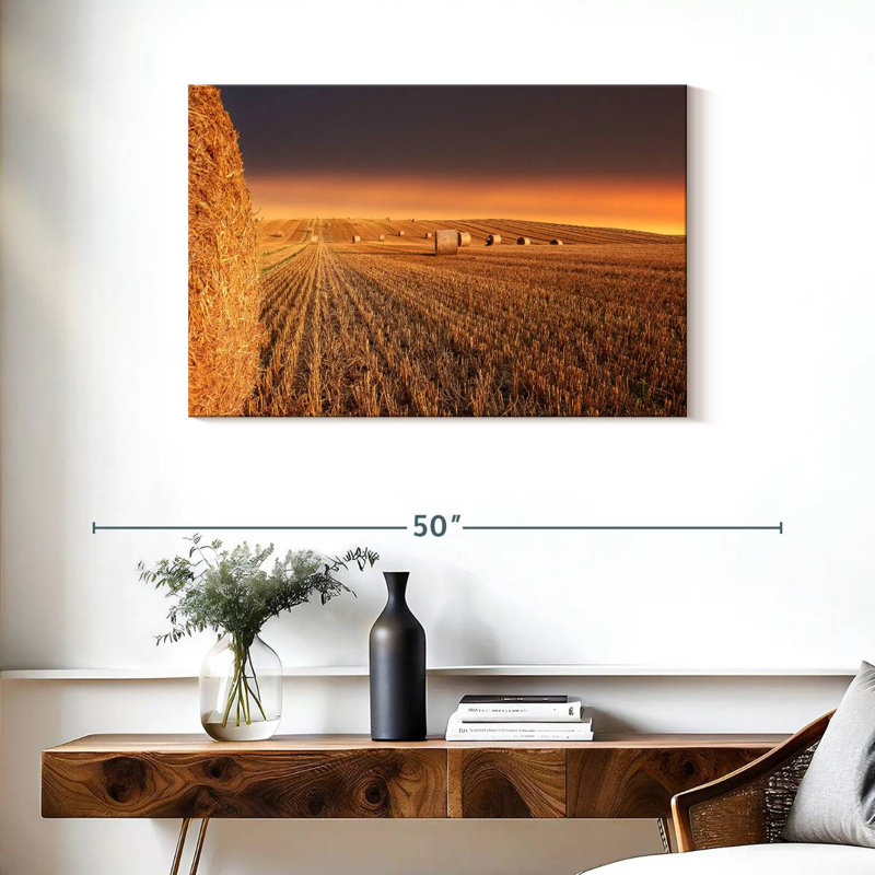 Balles Alvord au coucher du soleil, H 24 po x l 36 po