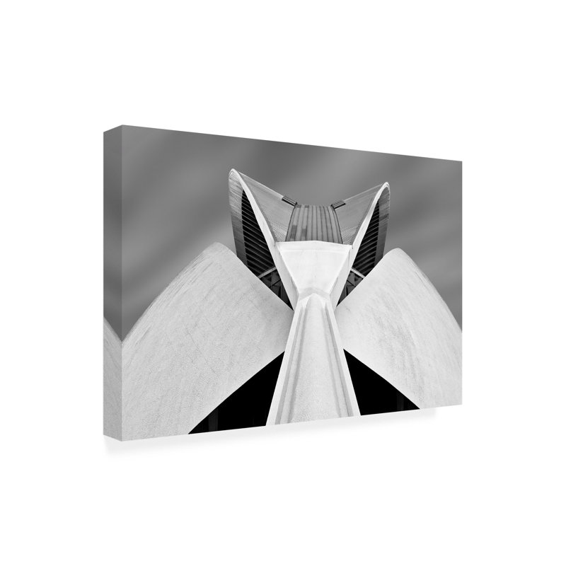 Toile tendue - Alida Van Zaane, art mural «Calatrava» pour le salon, la chambre à coucher ou le bureau - 30 x 47
