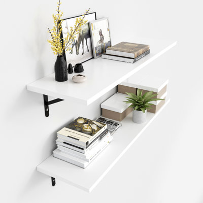 Ensemble de 2 pièces Cipolla 36 po x P 36 po x 36 po, blanc
