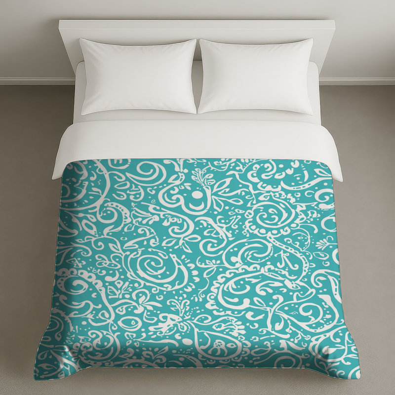 Housses de couette Paisley Swirl, King