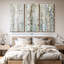 «Birch Wood Meadow», 3 pièces sur toile-98563152