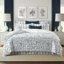Ensemble de couvre-lit en coton Tinsley Bluebell-110400148