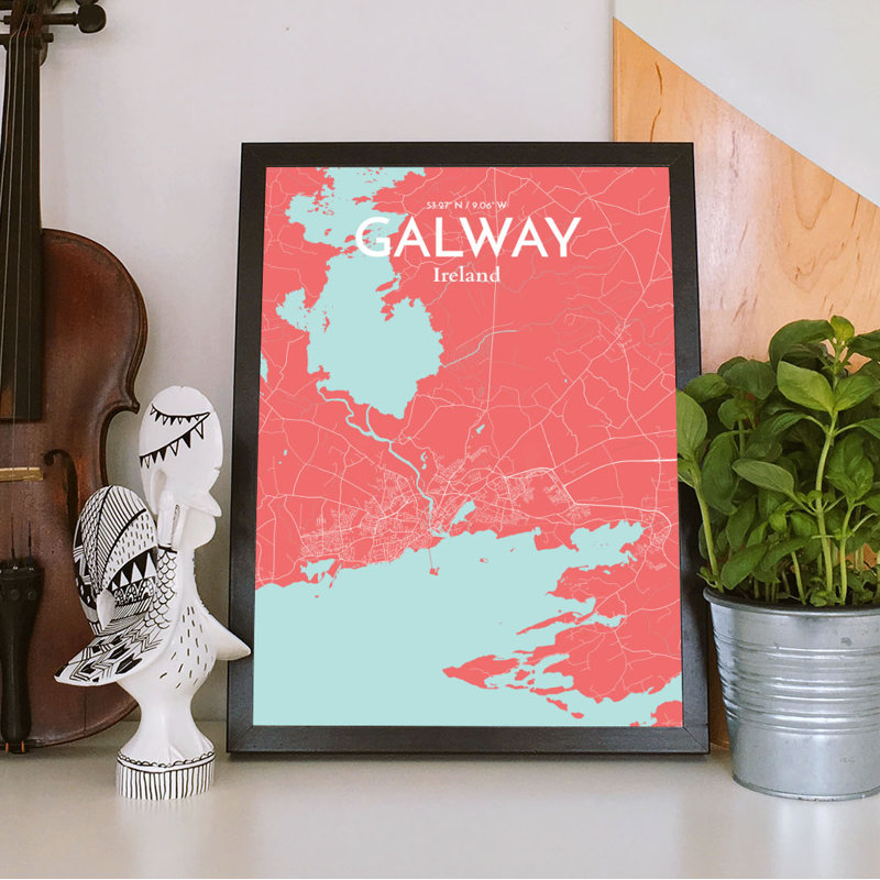 Galway - No Frame Print, 43.2cm H x 27.9cm W x 0.13cm D