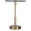 Everly Quinn Set of Two Antique Brass Marlow Table Lamps