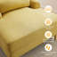 Chaise longue rembourrée avec dossier réglable Davene-797908660