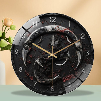 Horloge numérique avec horloge murale