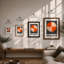 Bauhaus Circle Geometric - Framed Print-1938548339-1938548340
