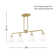 Wynridge Plug & Play 4-Light Chandelier in Transitional and Modern Style-60.15 Inches Tall and 38 Inches Wide