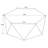 Hexagonal Top Coffee Table