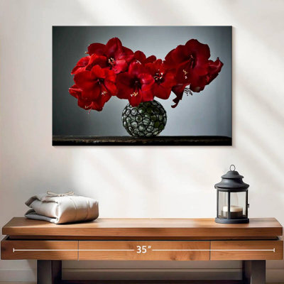 Harnek Bouquet Of Red Flowers