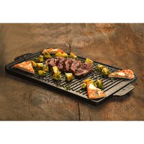 Double-Sided Enameled Cast Iron Grill/Griddle - Bel Piatto - Charleston Wrap