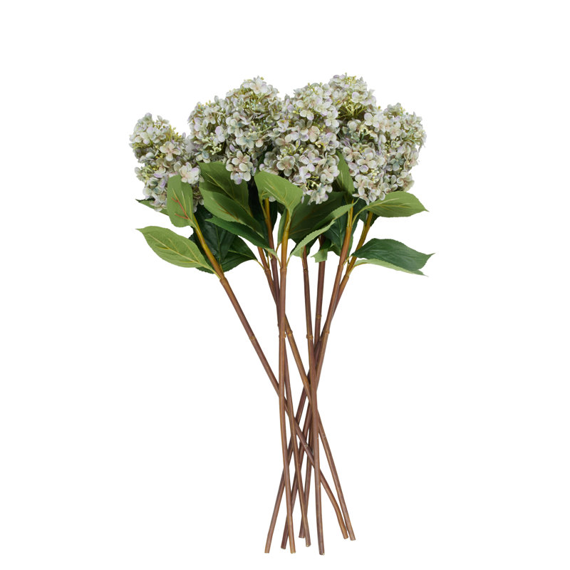 Tige de fleur artificielle Cole et Grey, H 34 po x l 14 po x P 14 po, Bleu
