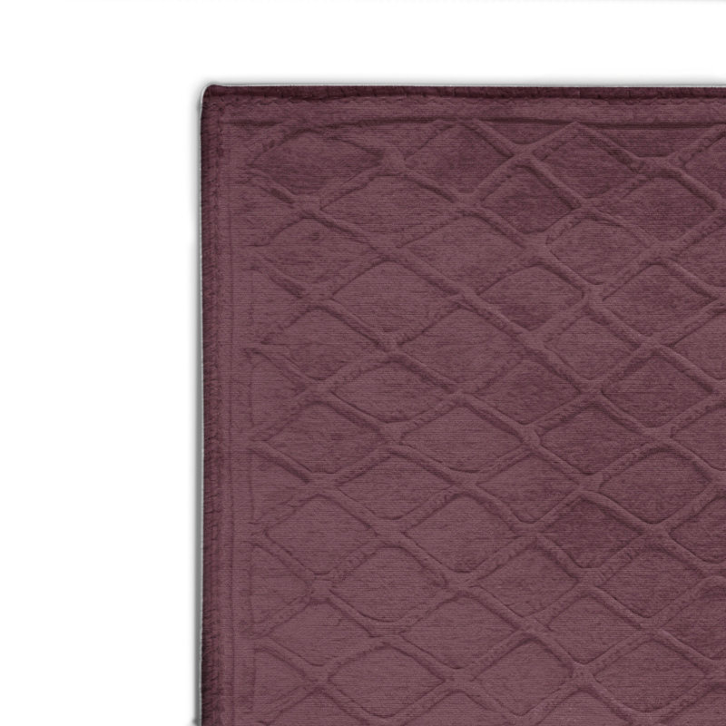 Tapis brun intérieur et extérieur Trellis, Rectangulaire 2 pi x 3 pi