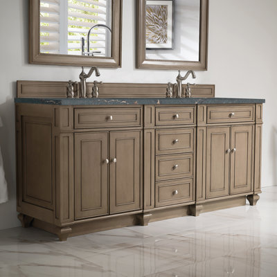 Meuble-lavabo double l 72 po Bristol