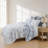 3-Piece King/Cal King Quilt Mini Set,Blue