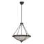 Luminaire suspendu unique à 5 lumières Freya