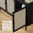 Sideboard Buffet Cabinet With 3 Rattan Doors, Modern Kitchen Storage Console Cabinet, Accent Cabinet-1580027824-1580027825