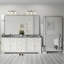 Miroir de salle de bain mural en verre trempé et métal Molly-1104800150-1126530365-1094644534