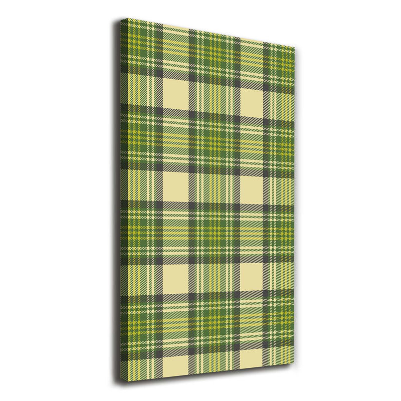 Green Trellis - Wrapped Canvas Print