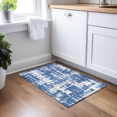 Malek Indoor/Outdoor Area Rug with Non-Slip Backing