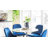 Whitacre Round Faux Marble Dining Table-1122749792