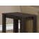 Table d'appoint de style transitionnel en stratifié pouvant servir de table de lampe, table de chevet, table de bout