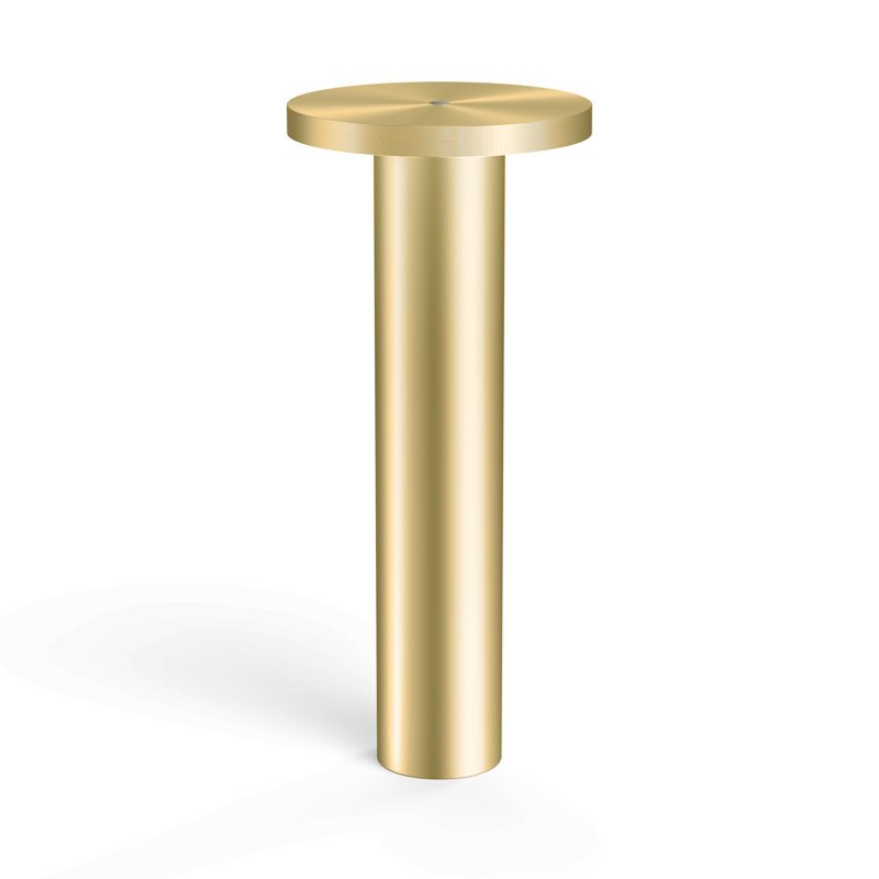 Luci Portable LED Table Lamp, Brass